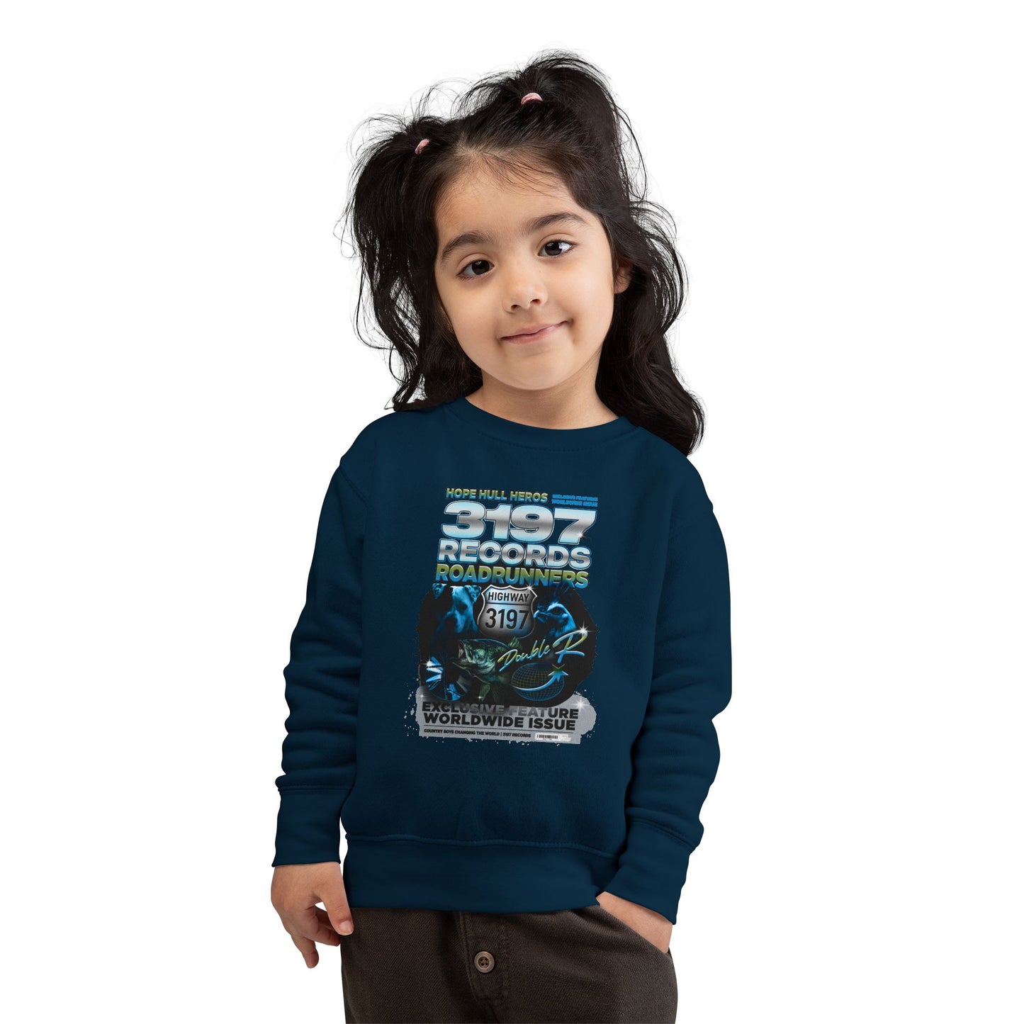 Kids - 3197 Double R Superstars Crewneck Sweater