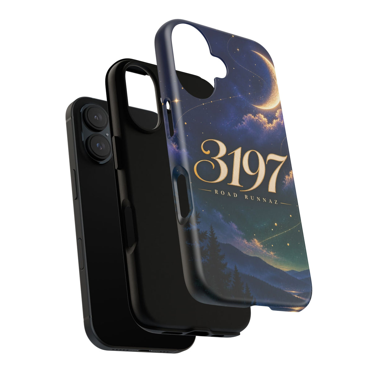 Phone Case - 3197 Road Runnaz' Moonlit Night Sky Protective Case