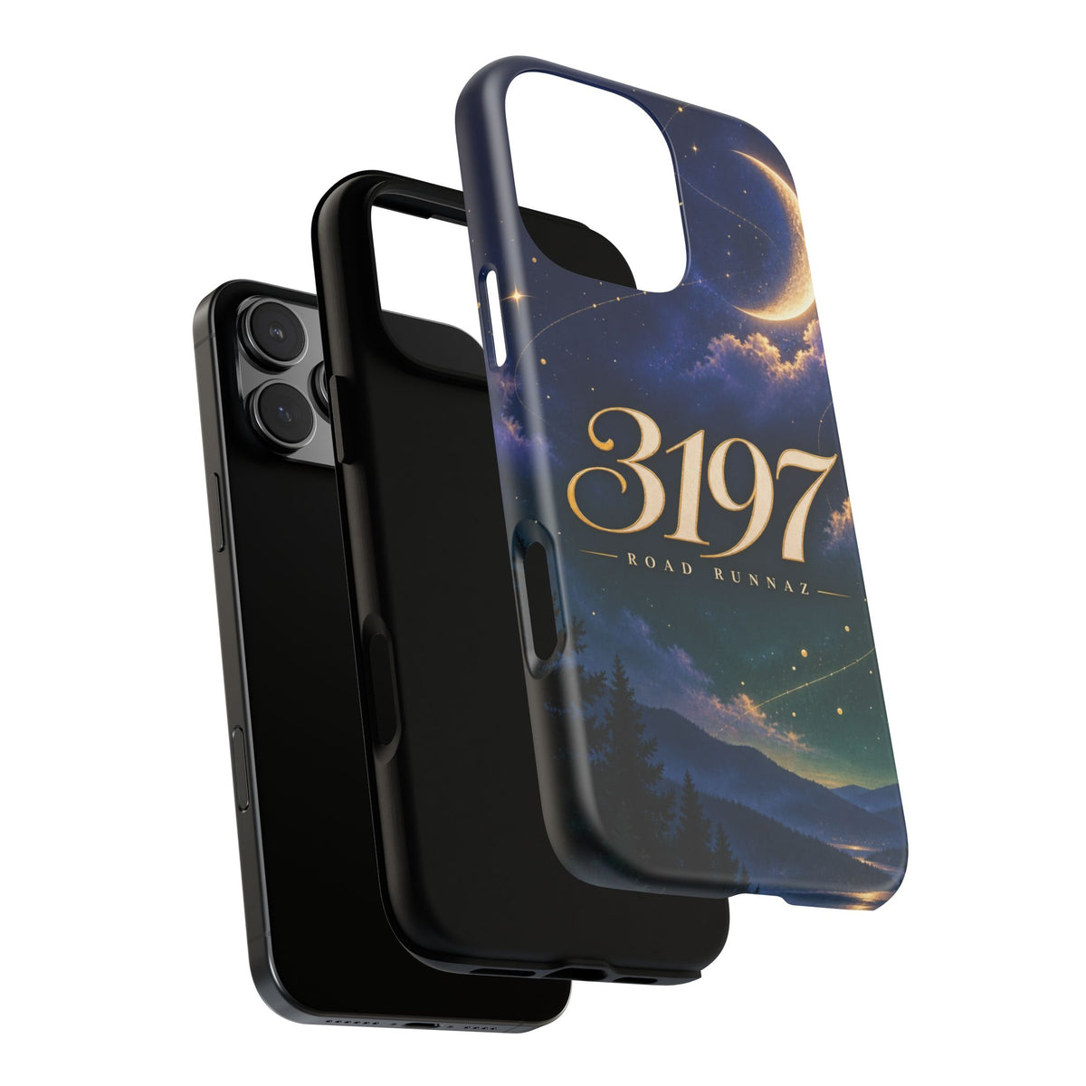 Phone Case - 3197 Road Runnaz' Moonlit Night Sky Protective Case