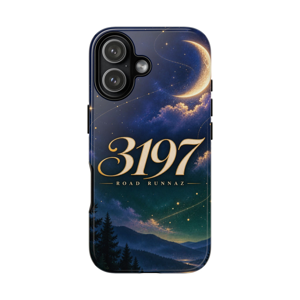 Phone Case - 3197 Road Runnaz' Moonlit Night Sky Protective Case