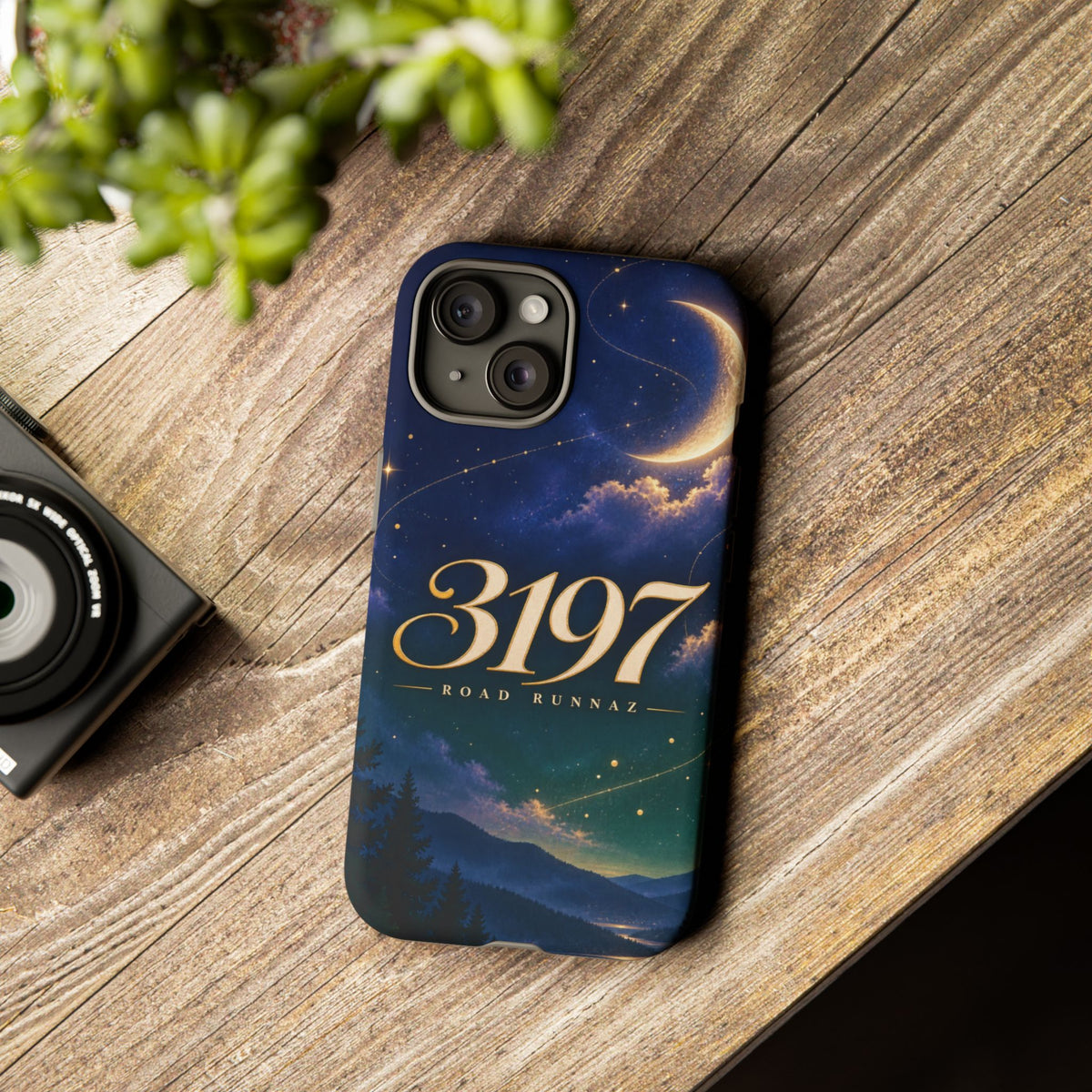 Phone Case - 3197 Road Runnaz' Moonlit Night Sky Protective Case