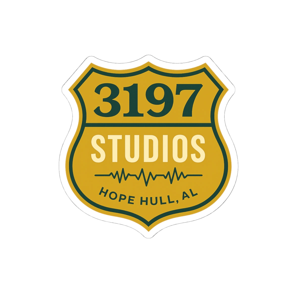 3197 Studios Sticker