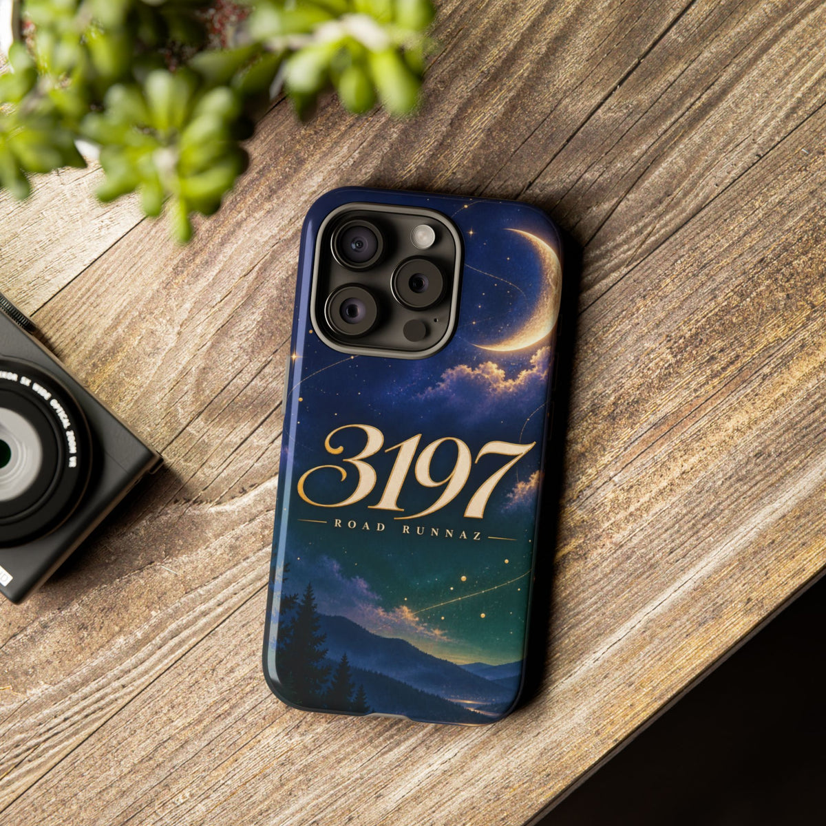 Phone Case - 3197 Road Runnaz' Moonlit Night Sky Protective Case