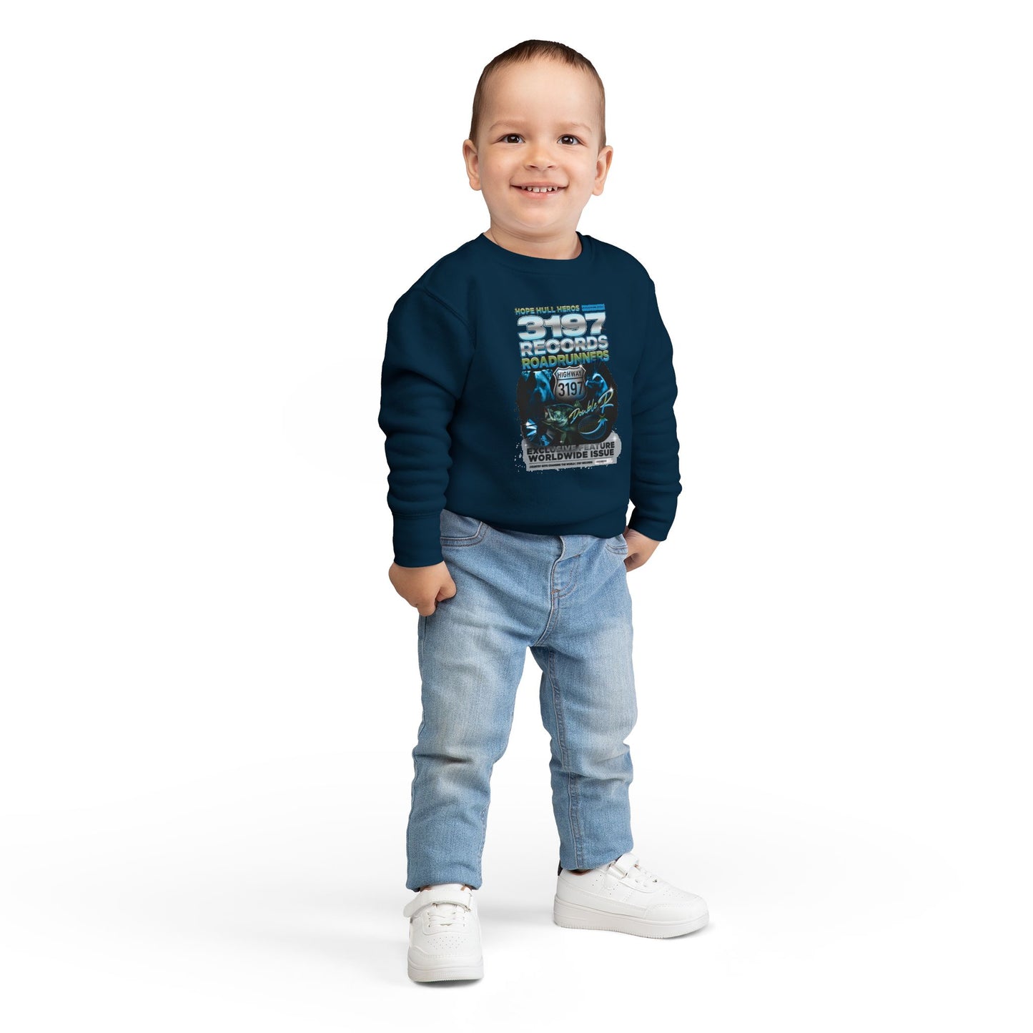 Kids - 3197 Double R Superstars Crewneck Sweater