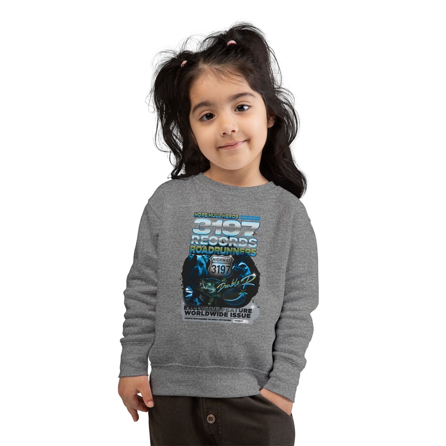 Kids - 3197 Double R Superstars Crewneck Sweater