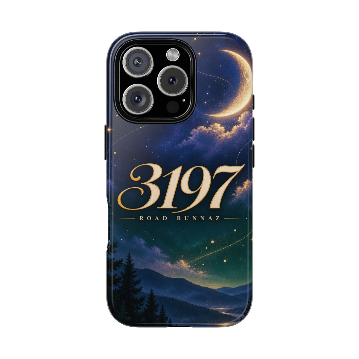 Phone Case - 3197 Road Runnaz' Moonlit Night Sky Protective Case