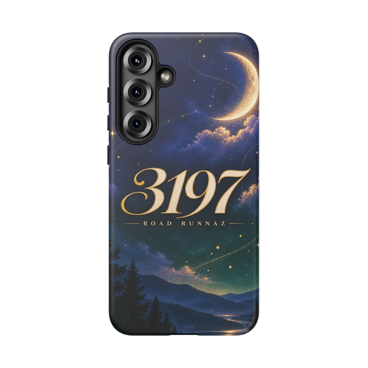 Phone Case - 3197 Road Runnaz' Moonlit Night Sky Protective Case