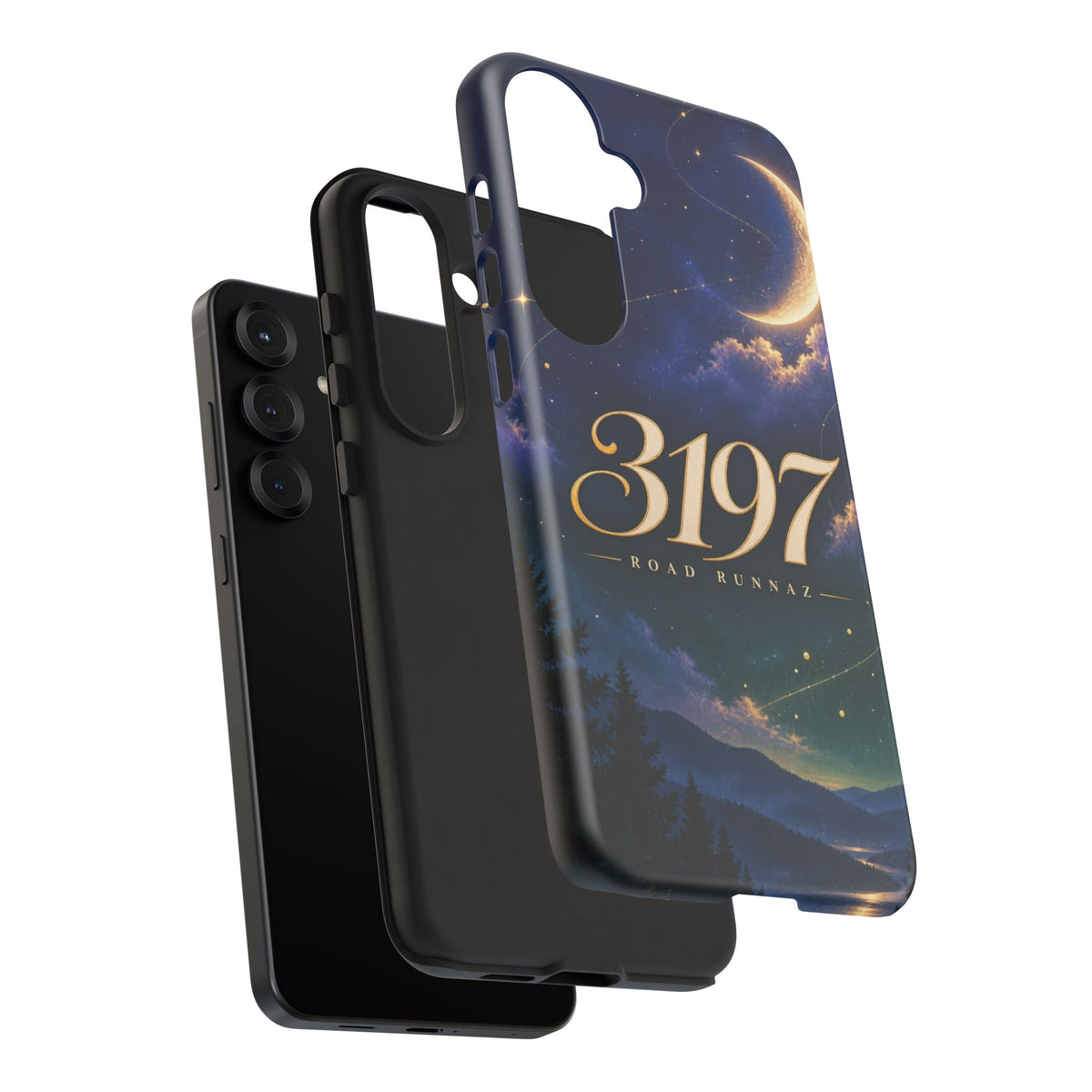 Phone Case - 3197 Road Runnaz' Moonlit Night Sky Protective Case