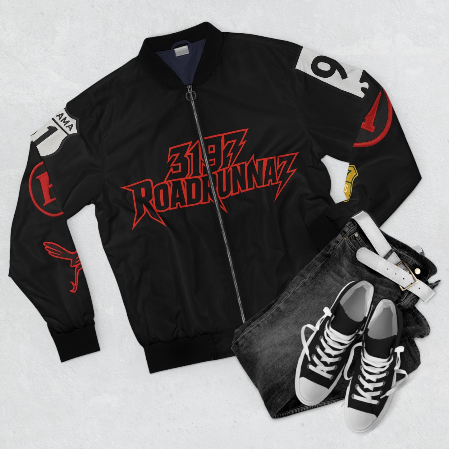 Men's 3197 Roadrunnaz World Tour Bomber Jacket