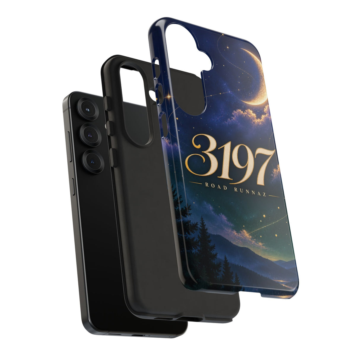 Phone Case - 3197 Road Runnaz' Moonlit Night Sky Protective Case