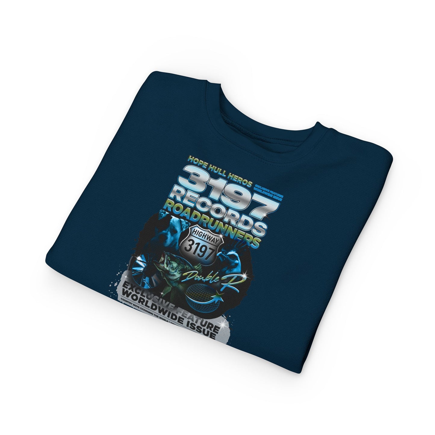 Kids - 3197 Double R Superstars Crewneck Sweater