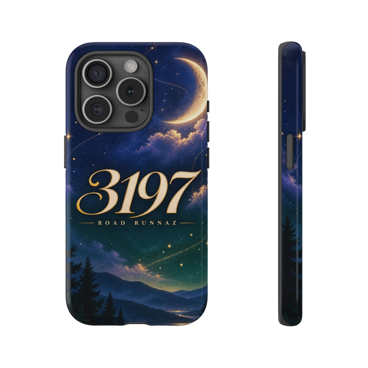 Phone Case - 3197 Road Runnaz' Moonlit Night Sky Protective Case
