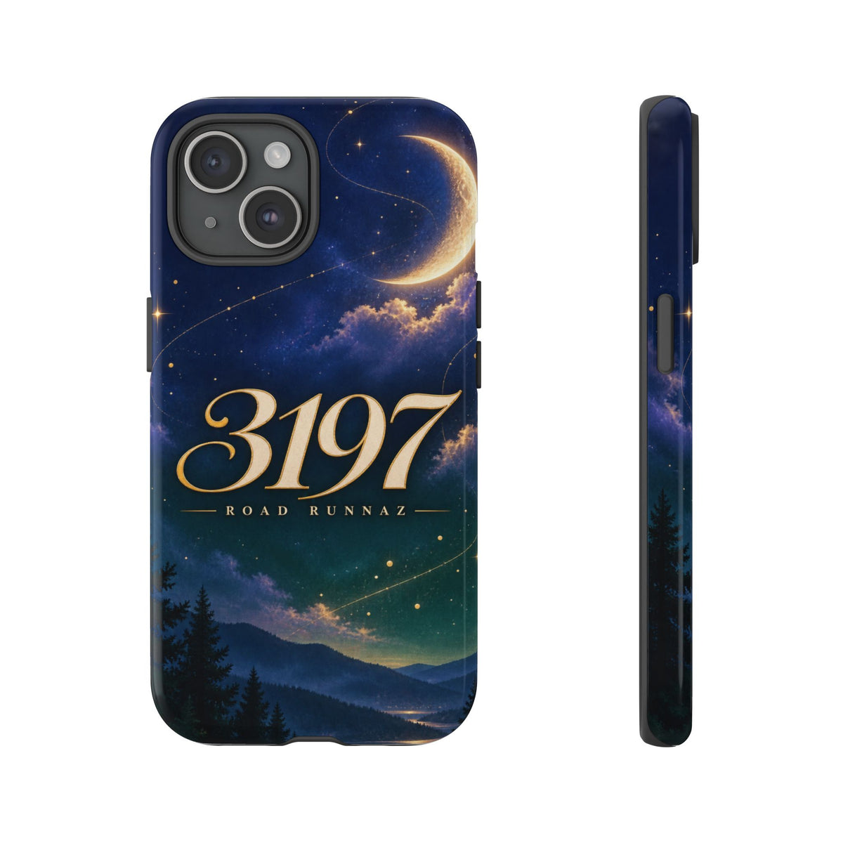 Phone Case - 3197 Road Runnaz' Moonlit Night Sky Protective Case