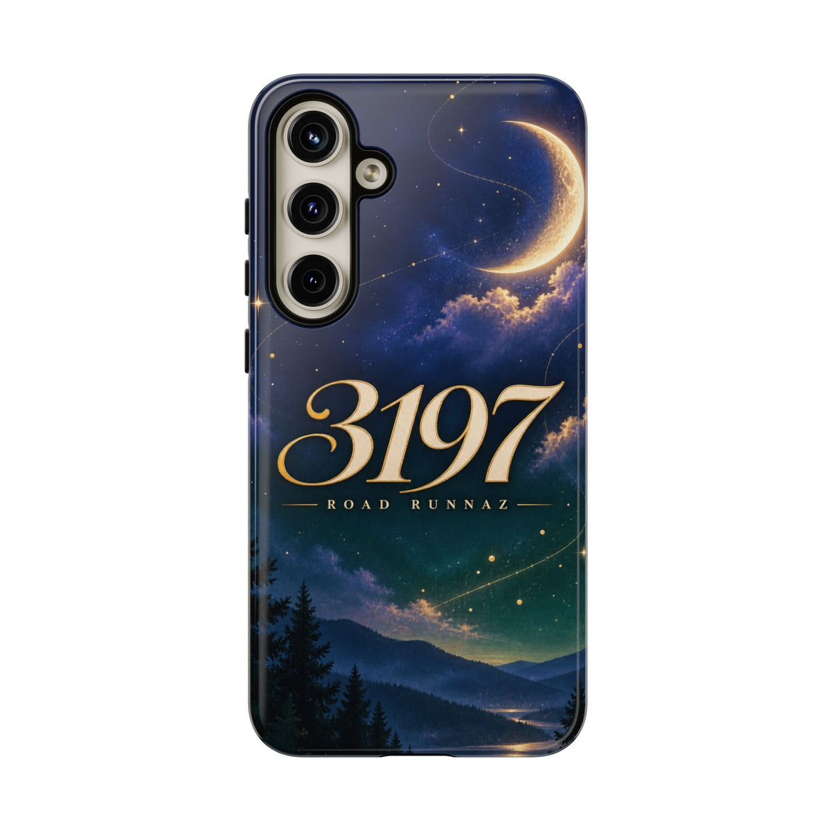 Phone Case - 3197 Road Runnaz' Moonlit Night Sky Protective Case