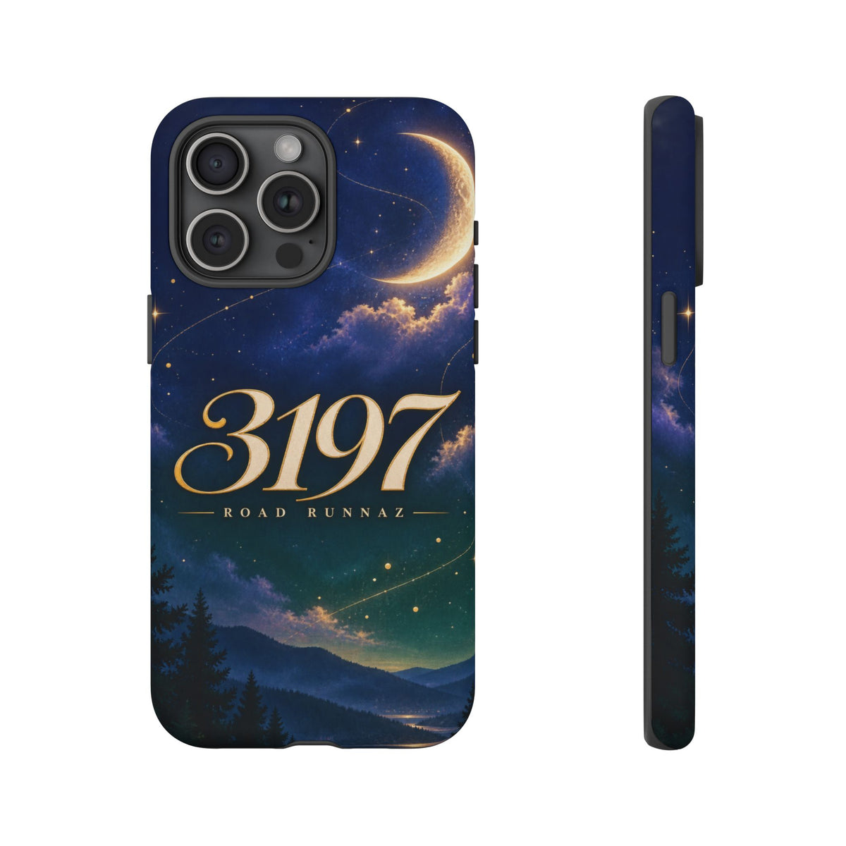 Phone Case - 3197 Road Runnaz' Moonlit Night Sky Protective Case