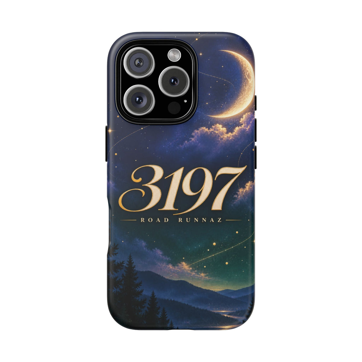 Phone Case - 3197 Road Runnaz' Moonlit Night Sky Protective Case