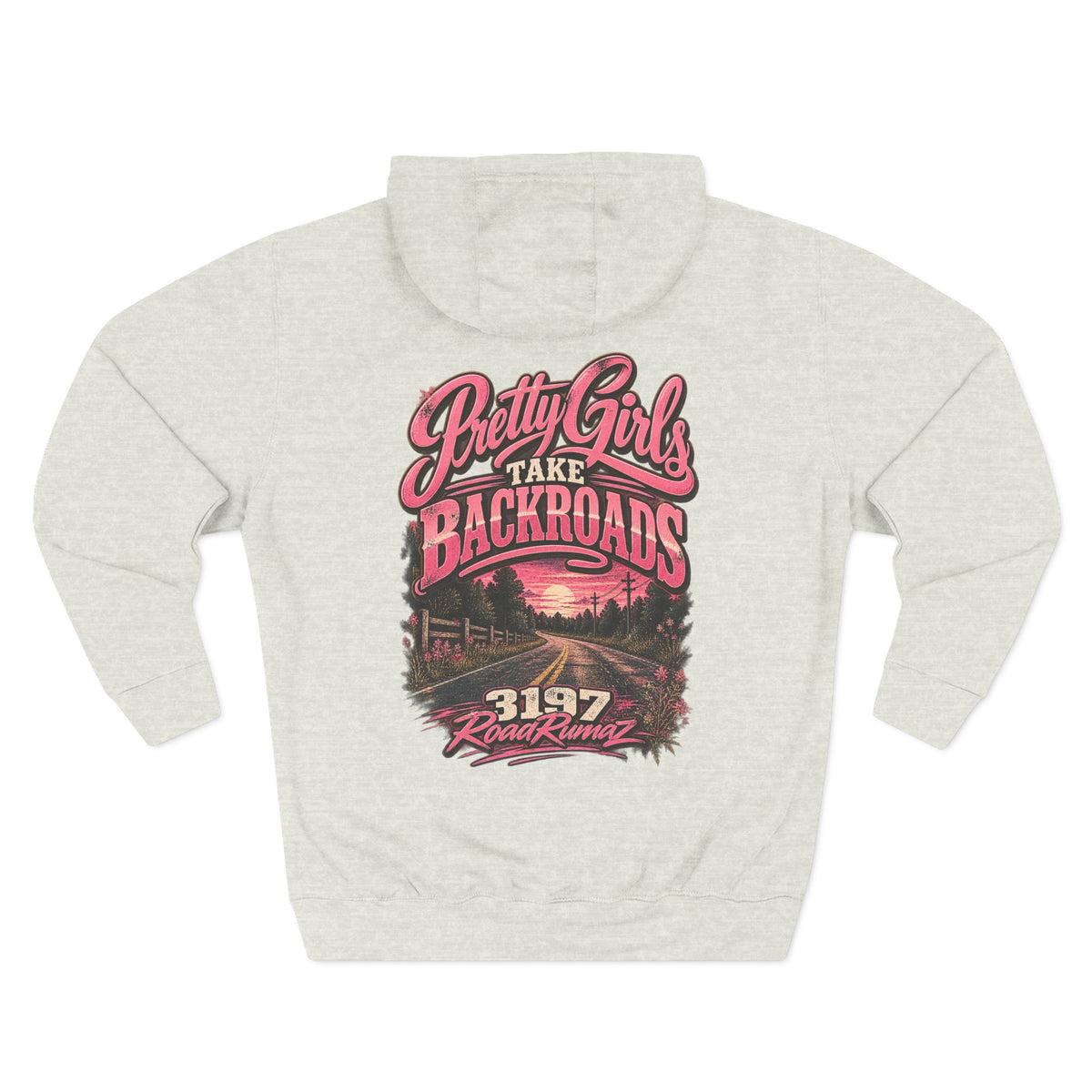 Pretty Girls Take Backroads Hoodie
