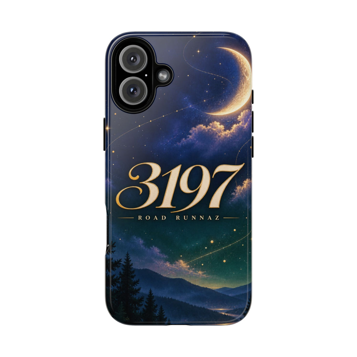 Phone Case - 3197 Road Runnaz' Moonlit Night Sky Protective Case