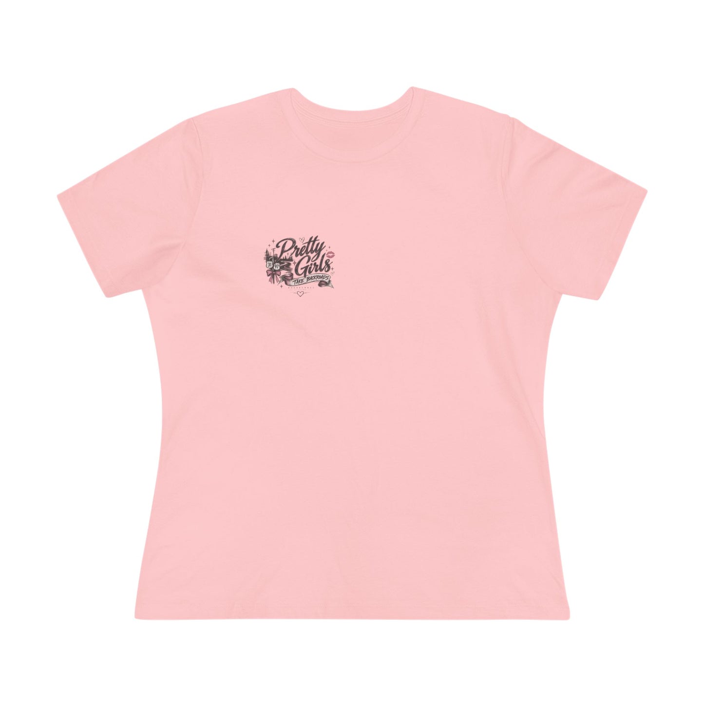 Pretty Girls Take BackRoads Tee