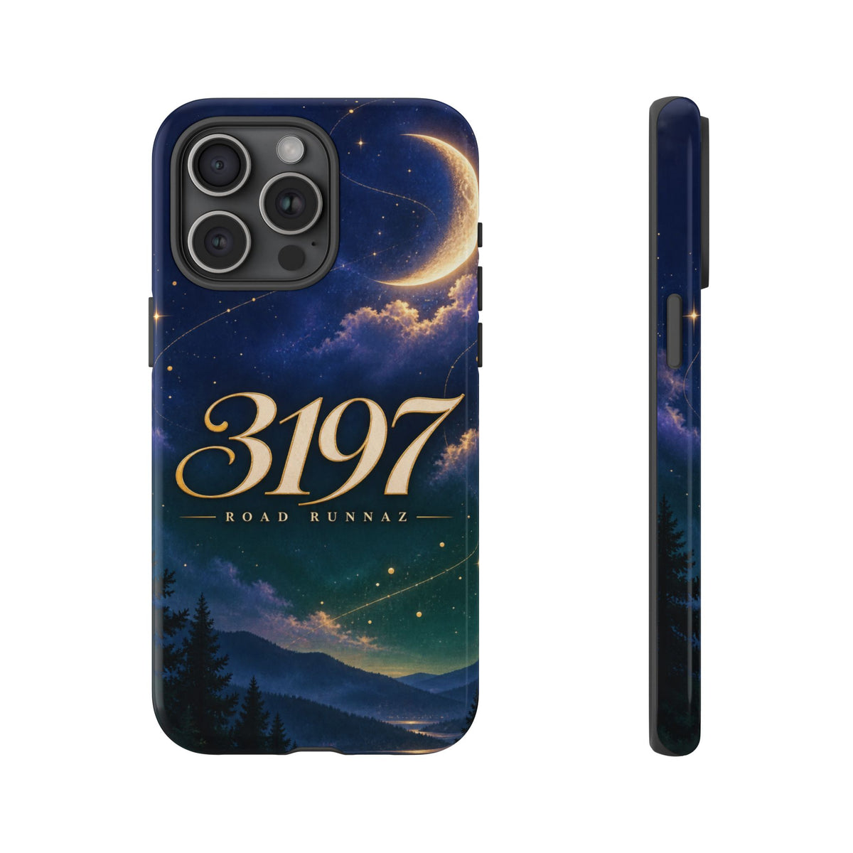 Phone Case - 3197 Road Runnaz' Moonlit Night Sky Protective Case
