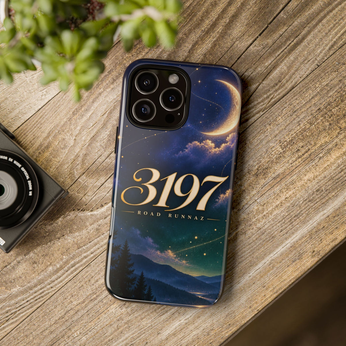 Phone Case - 3197 Road Runnaz' Moonlit Night Sky Protective Case