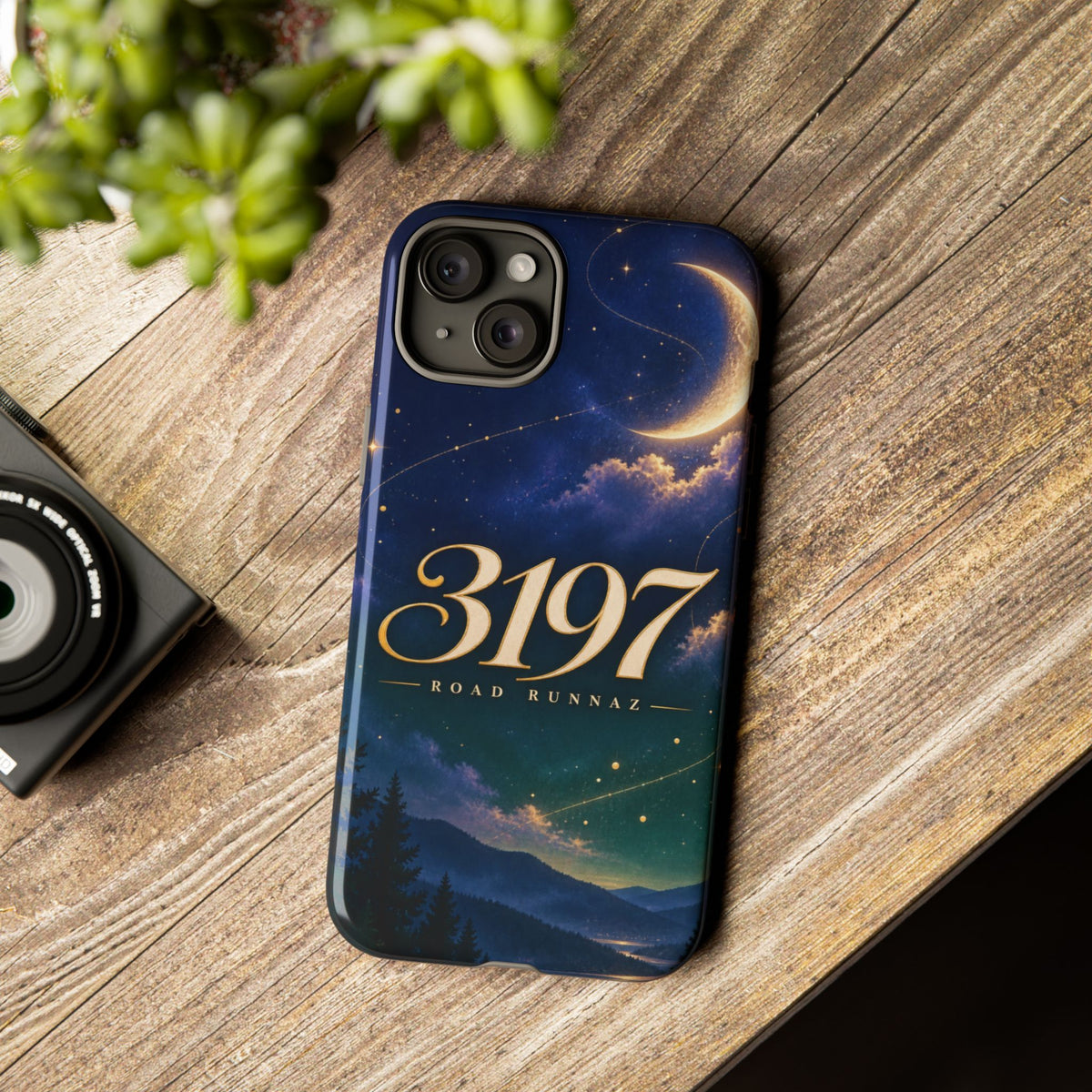 Phone Case - 3197 Road Runnaz' Moonlit Night Sky Protective Case