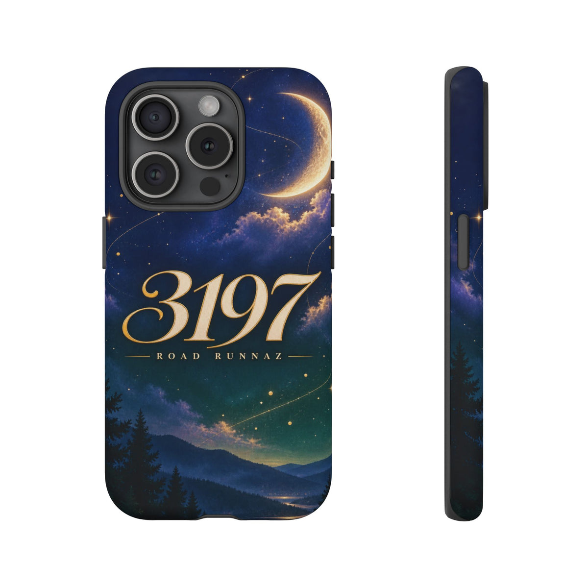 Phone Case - 3197 Road Runnaz' Moonlit Night Sky Protective Case