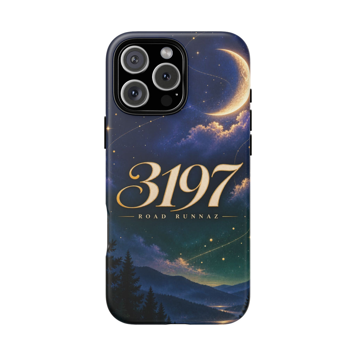 Phone Case - 3197 Road Runnaz' Moonlit Night Sky Protective Case