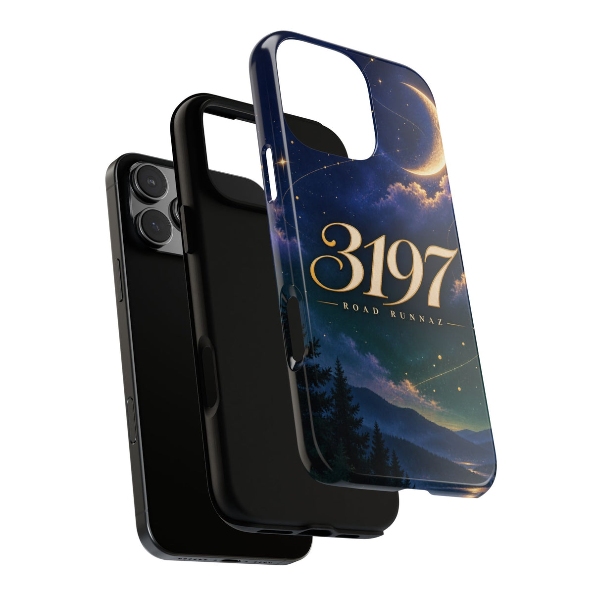 Phone Case - 3197 Road Runnaz' Moonlit Night Sky Protective Case