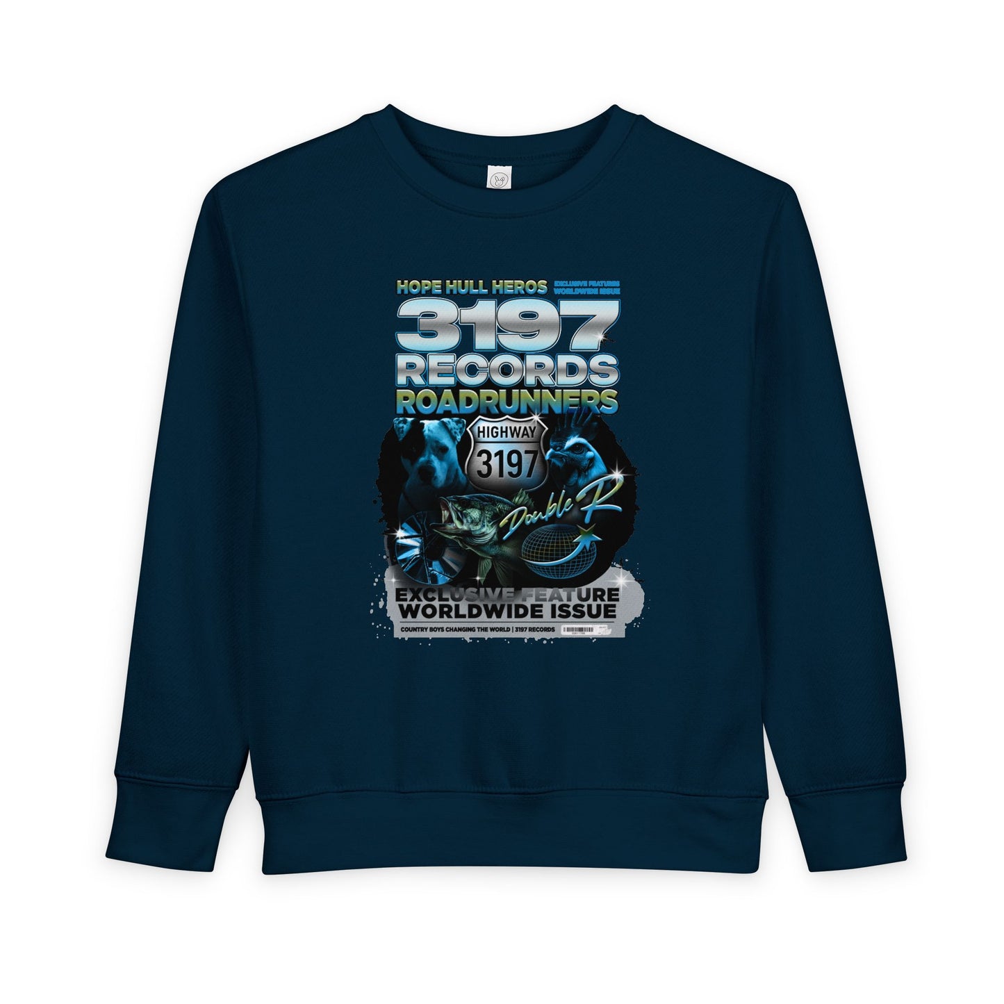 Kids - 3197 Double R Superstars Crewneck Sweater
