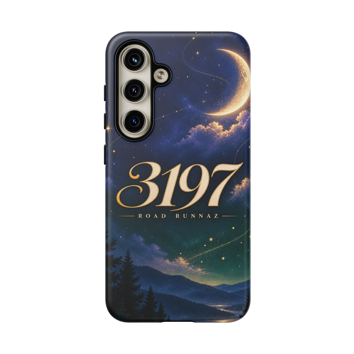 Phone Case - 3197 Road Runnaz' Moonlit Night Sky Protective Case
