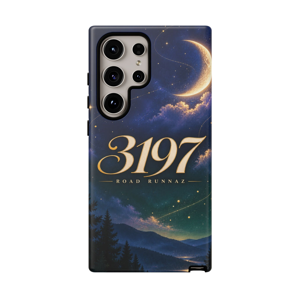 Phone Case - 3197 Road Runnaz' Moonlit Night Sky Protective Case