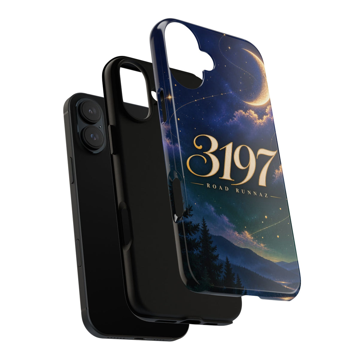 Phone Case - 3197 Road Runnaz' Moonlit Night Sky Protective Case