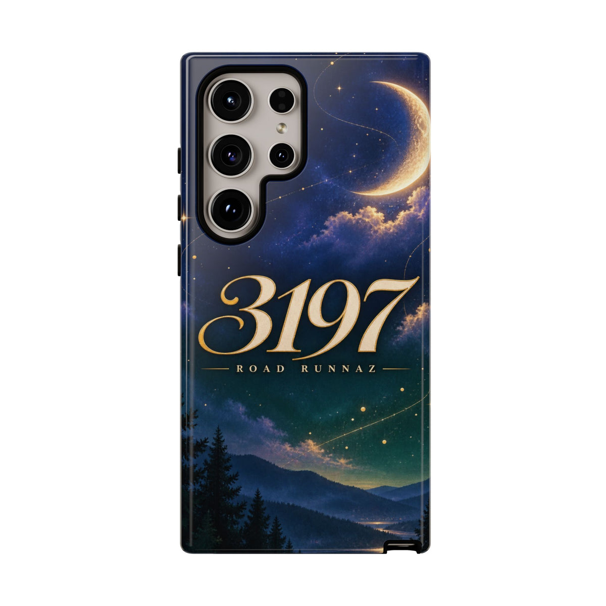 Phone Case - 3197 Road Runnaz' Moonlit Night Sky Protective Case