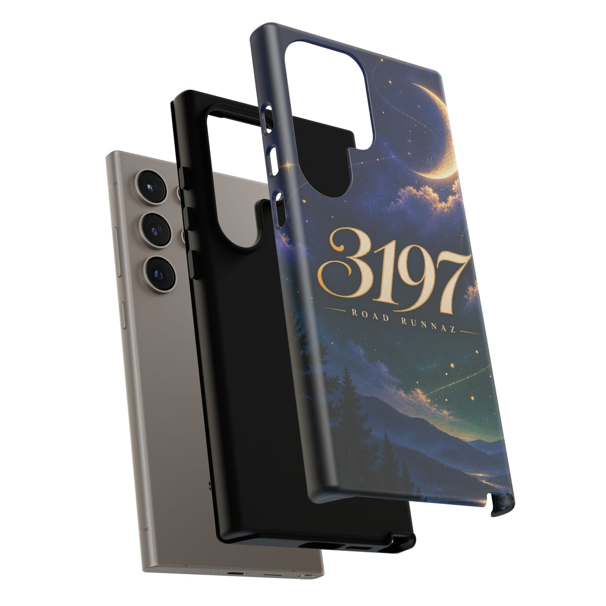 Phone Case - 3197 Road Runnaz' Moonlit Night Sky Protective Case