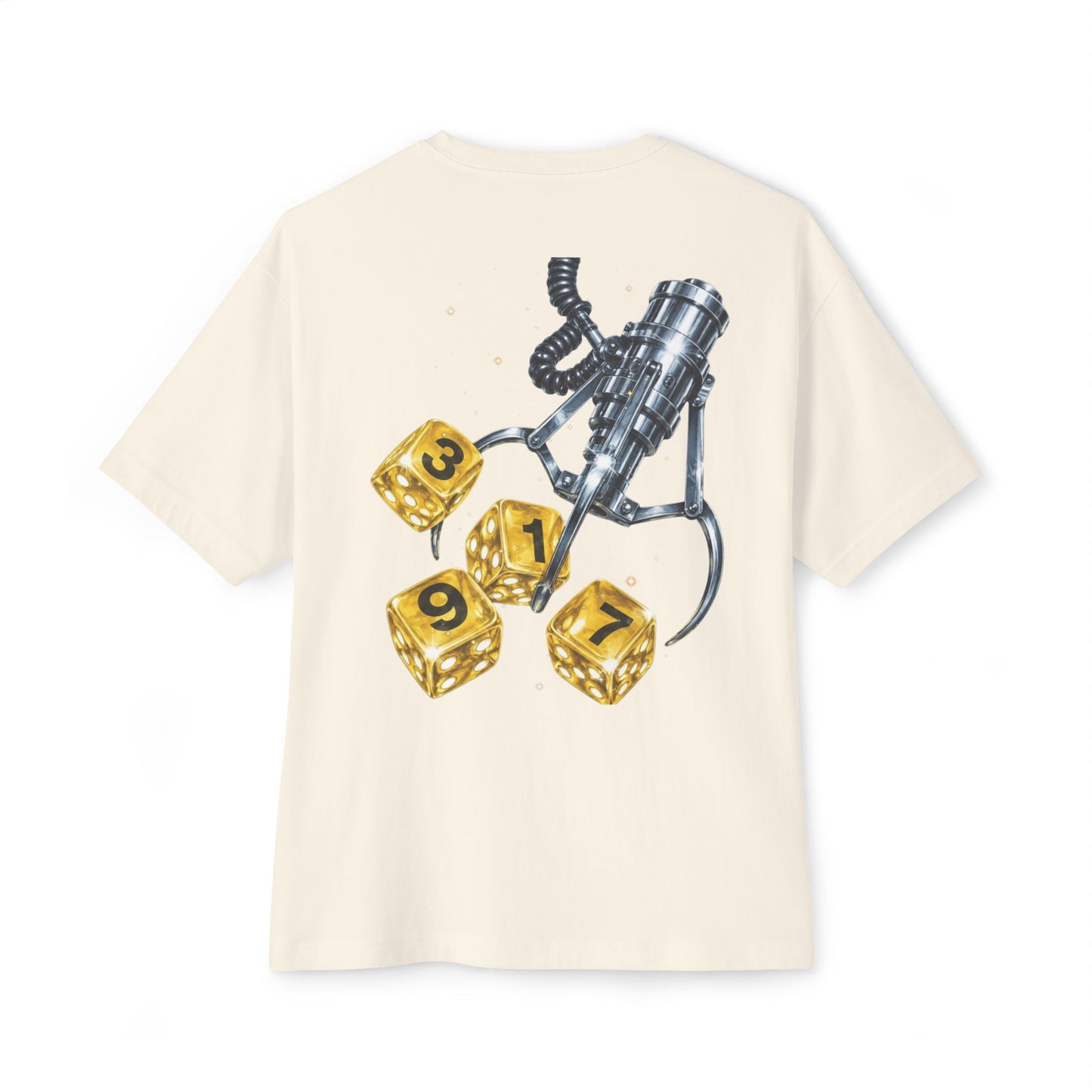 Street Sign Graphic Tee — '3197'  Oversized T‑Shirt