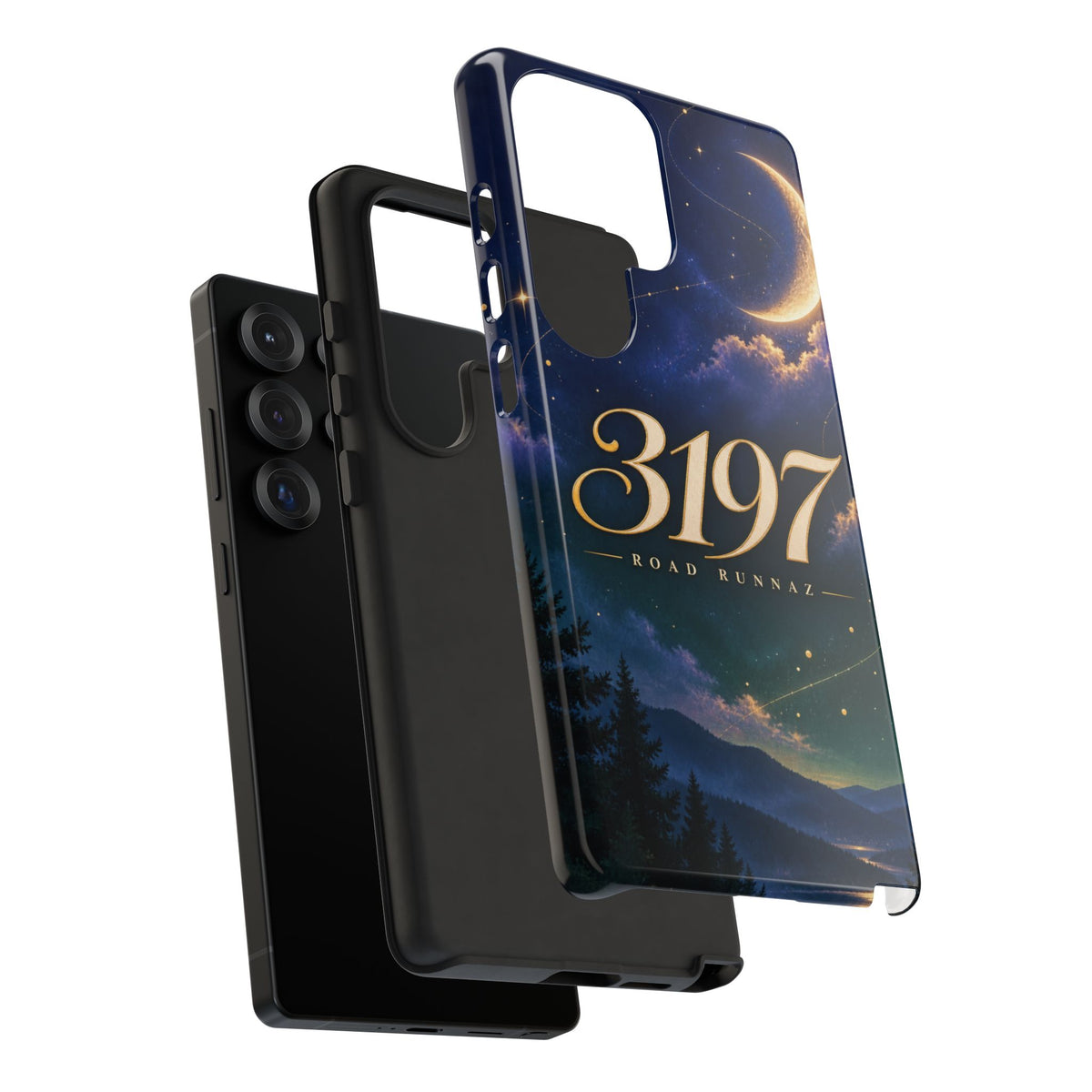 Phone Case - 3197 Road Runnaz' Moonlit Night Sky Protective Case