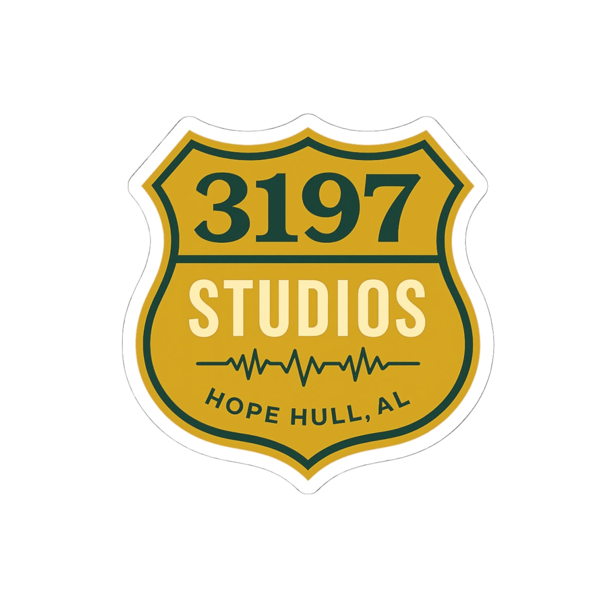 3197 Studios Sticker