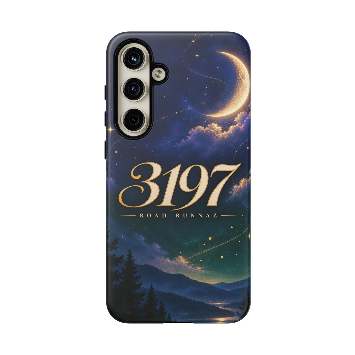 Phone Case - 3197 Road Runnaz' Moonlit Night Sky Protective Case