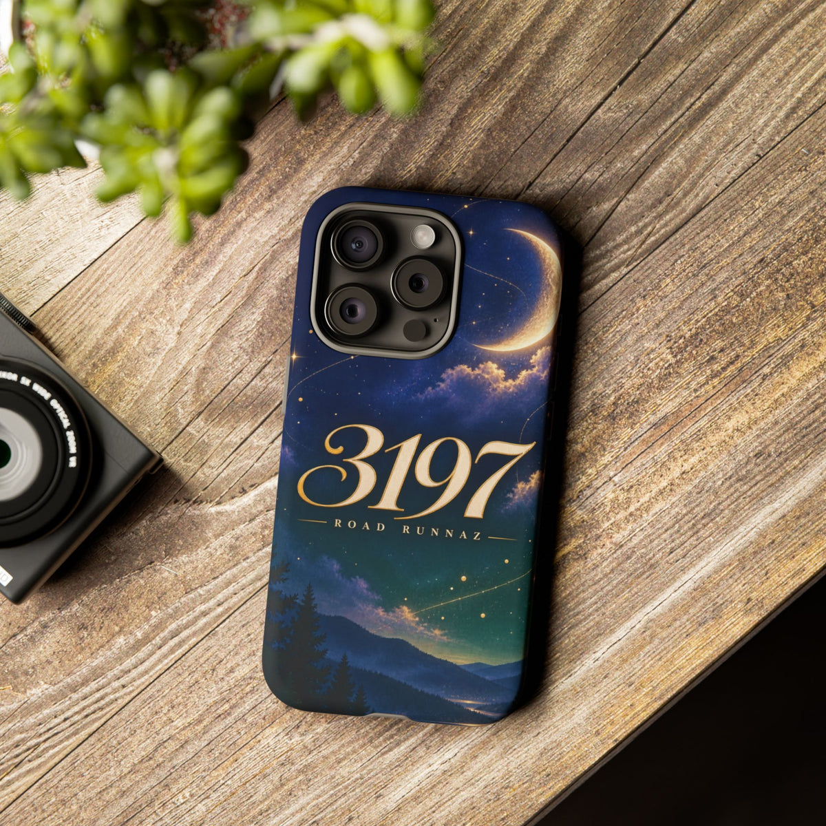 Phone Case - 3197 Road Runnaz' Moonlit Night Sky Protective Case