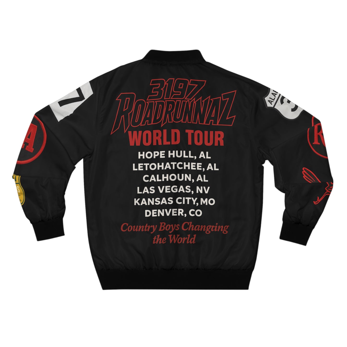 Men's 3197 Roadrunnaz World Tour Bomber Jacket