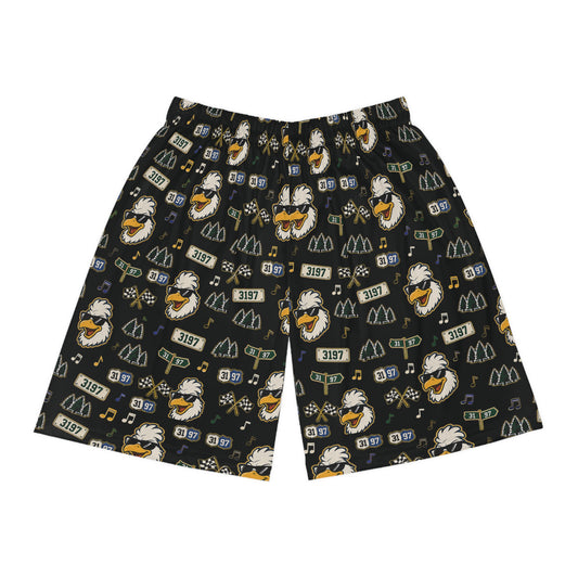 3197 "Chicken Talk" Basketball Shorts
