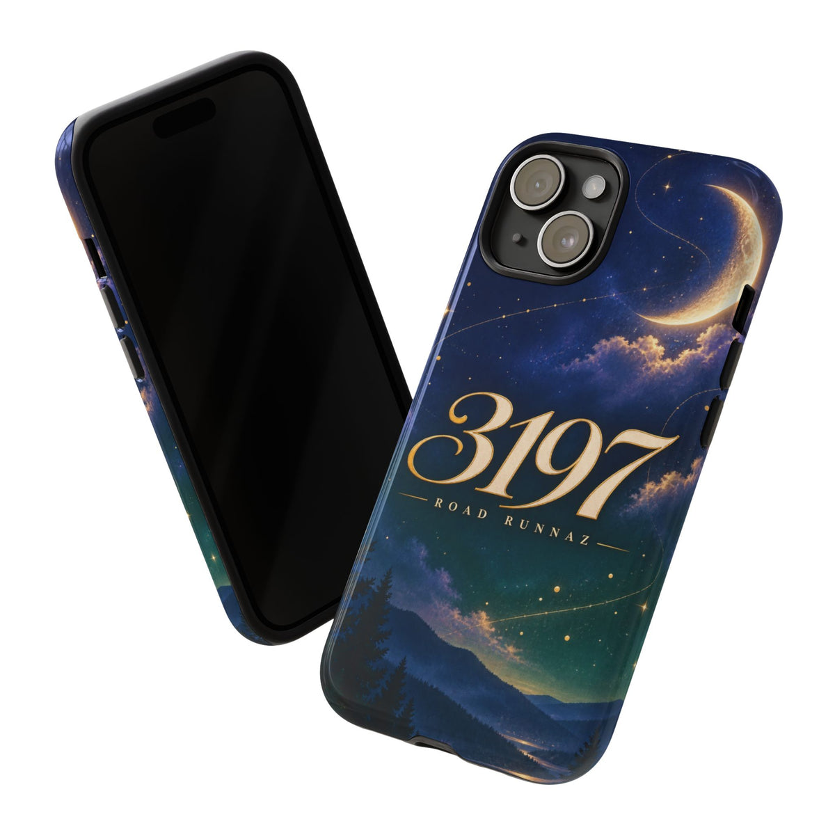 Phone Case - 3197 Road Runnaz' Moonlit Night Sky Protective Case