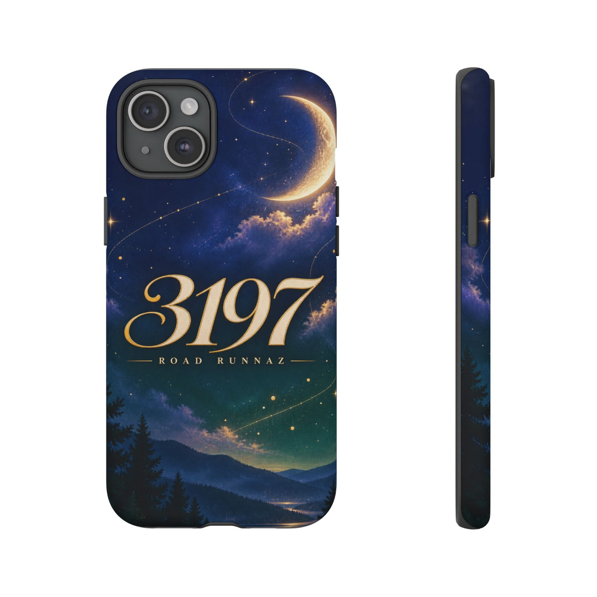 Phone Case - 3197 Road Runnaz' Moonlit Night Sky Protective Case