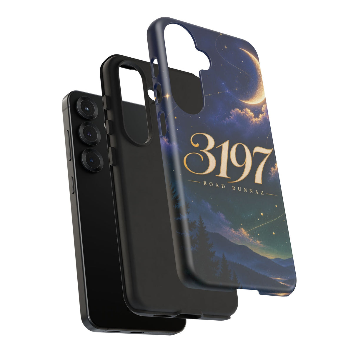 Phone Case - 3197 Road Runnaz' Moonlit Night Sky Protective Case