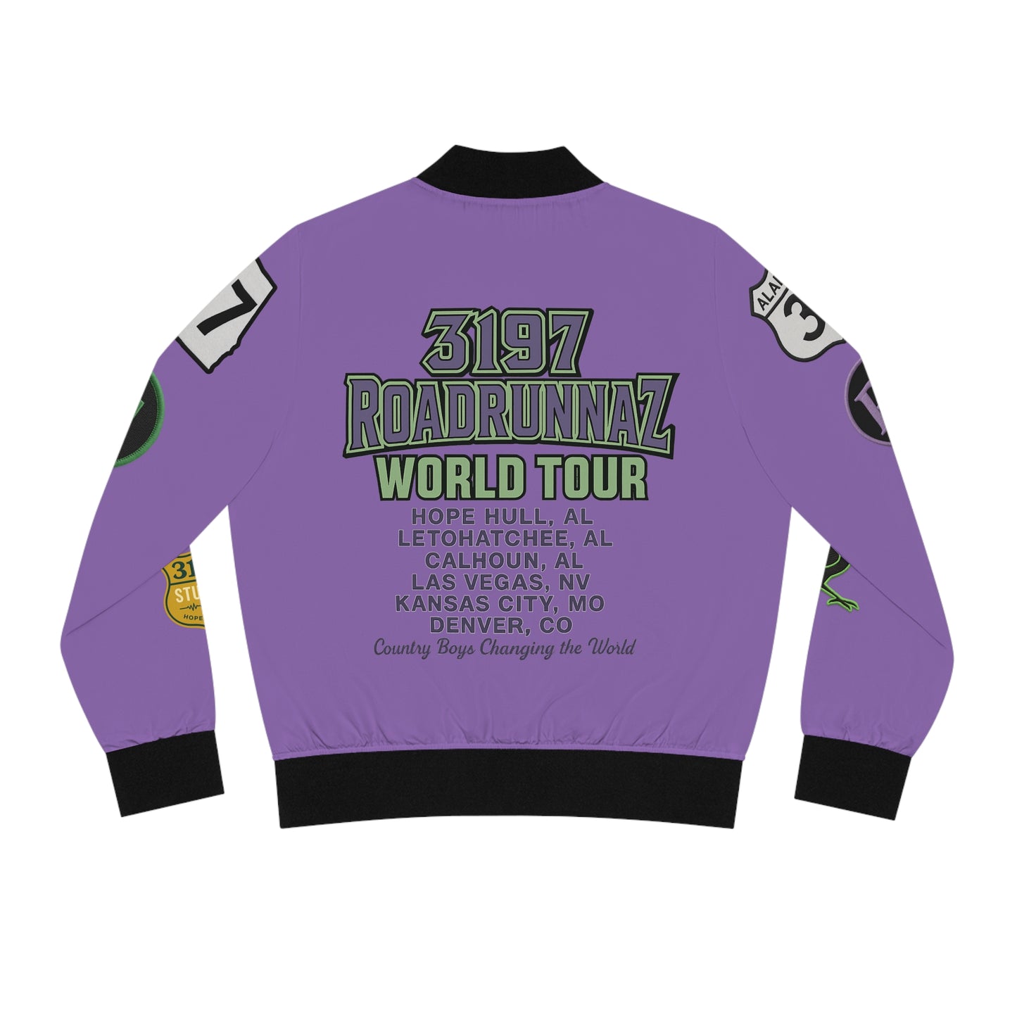 Women's 3197 Roadrunnaz World Tour Bomber Jacket