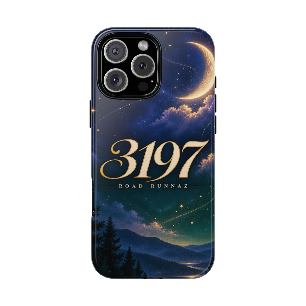 Phone Case - 3197 Road Runnaz' Moonlit Night Sky Protective Case