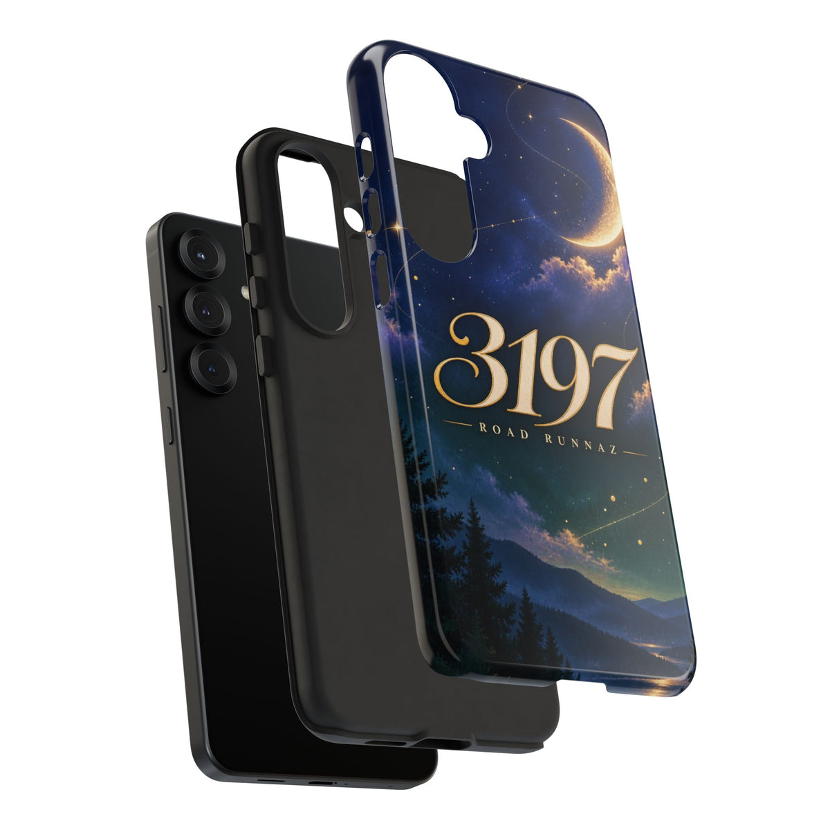 Phone Case - 3197 Road Runnaz' Moonlit Night Sky Protective Case
