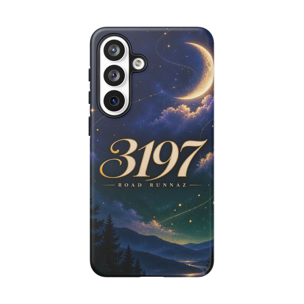 Phone Case - 3197 Road Runnaz' Moonlit Night Sky Protective Case