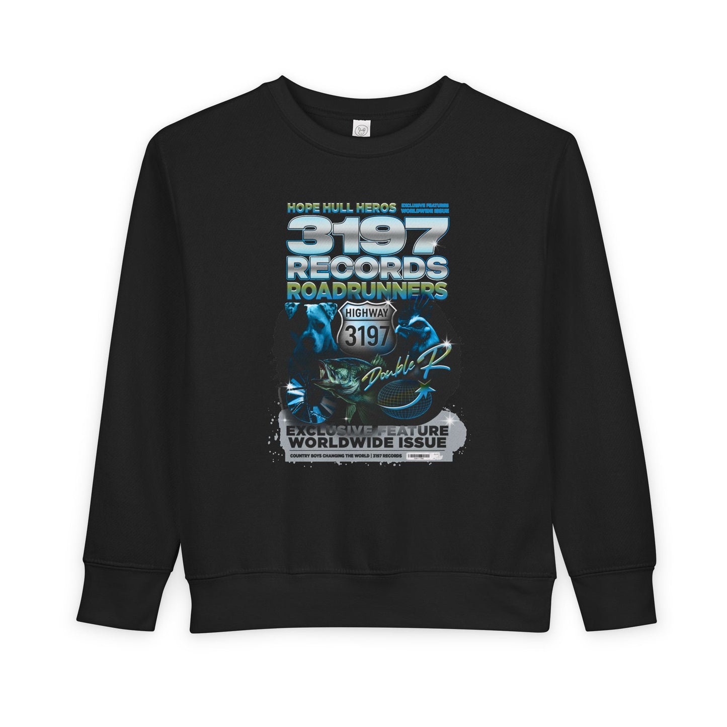 Kids - 3197 Double R Superstars Crewneck Sweater